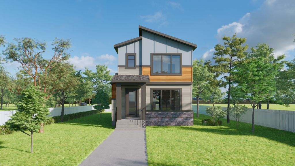 Exterior of Art Homes – The Lombard